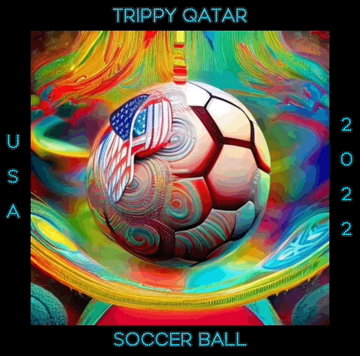 Trippy Soccer Ball ⚽️ USA