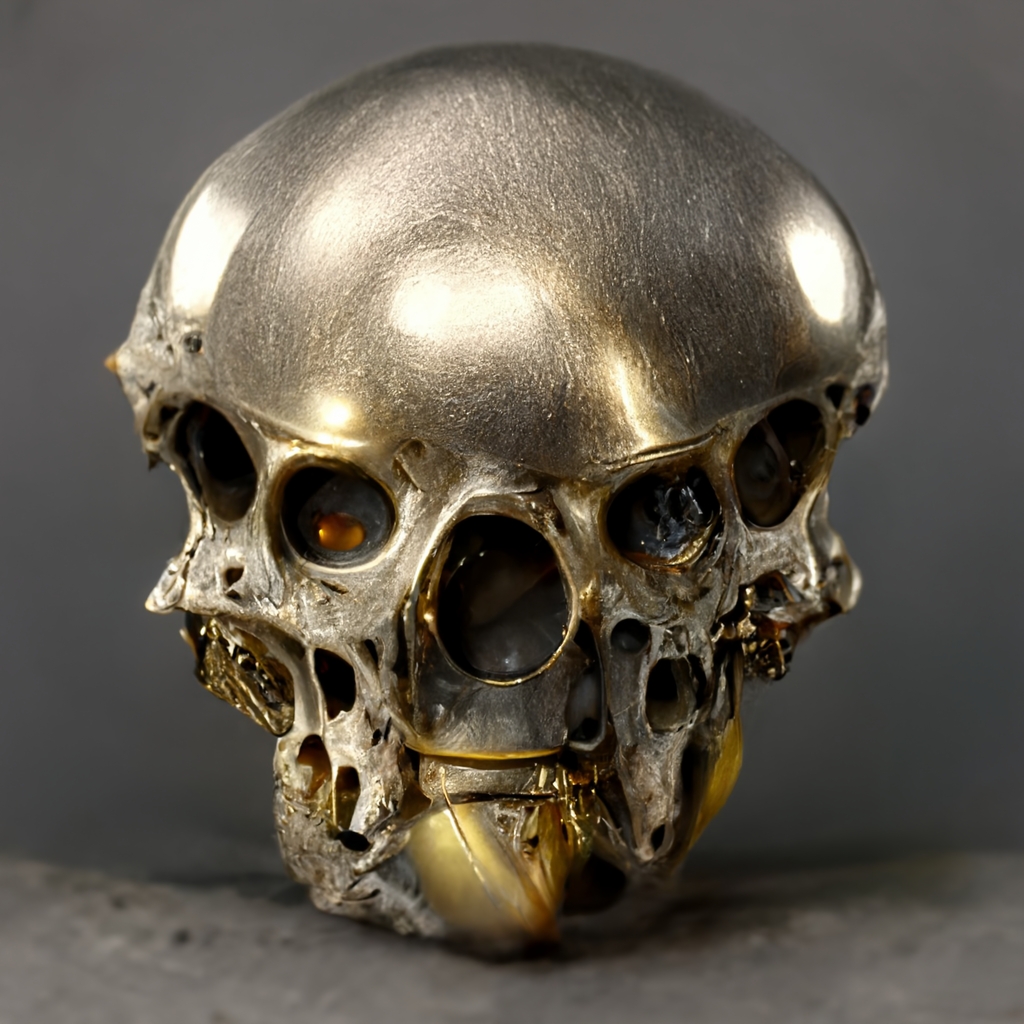Metallic Skull