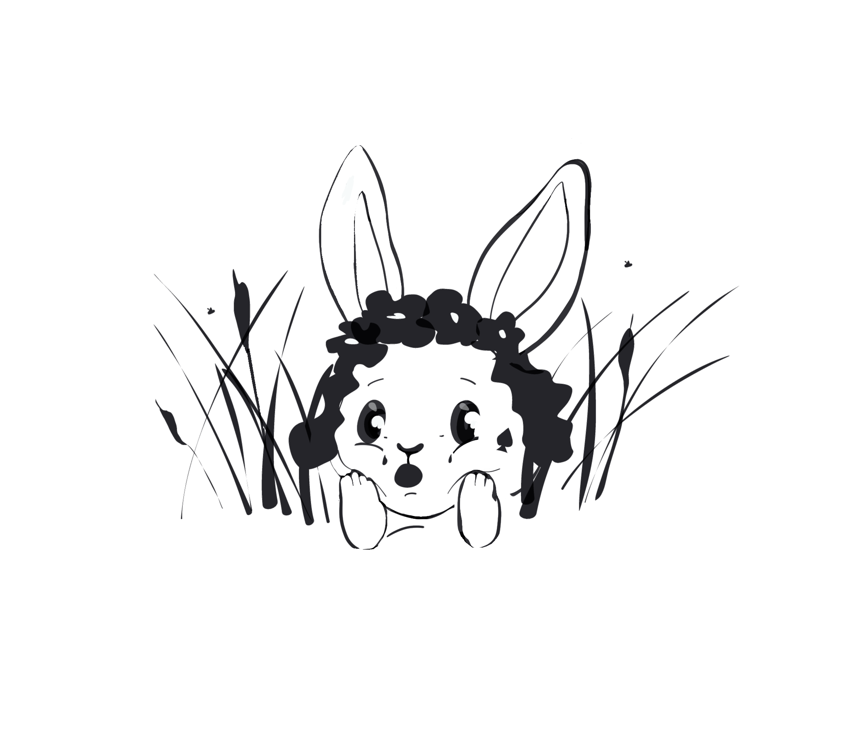 Sad Rabbit #3596