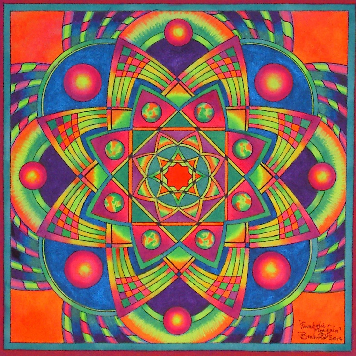 Parabolic Mandala