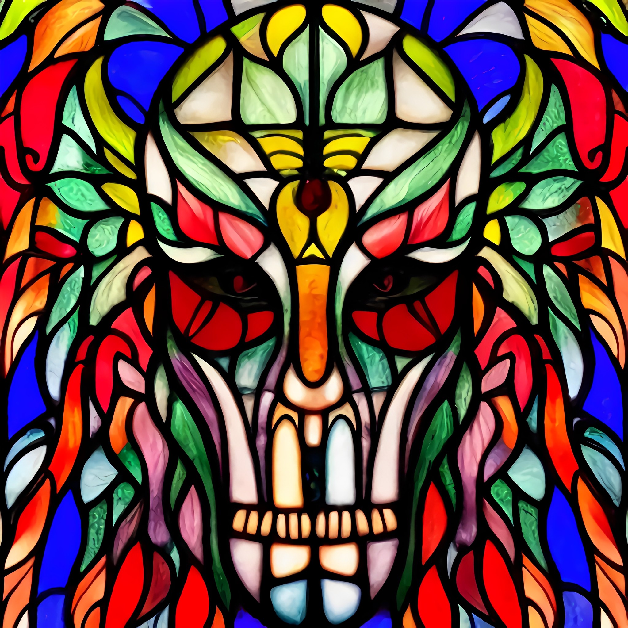 Corrupt stained glass #8