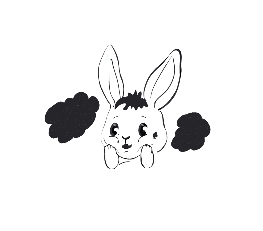 Sad Rabbit #1456