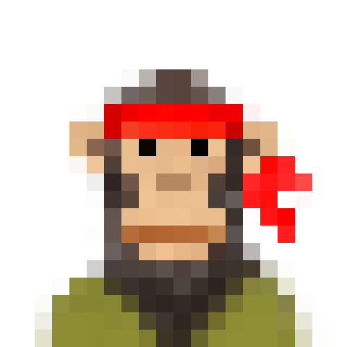 Pixel Monkey Rambo