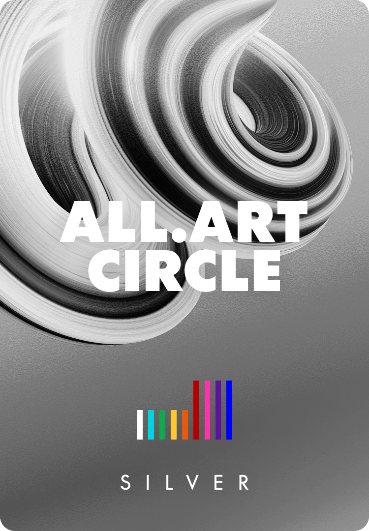 ALL.ART Silver Circle #558