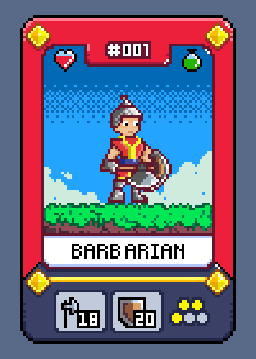 #001 Barbarian