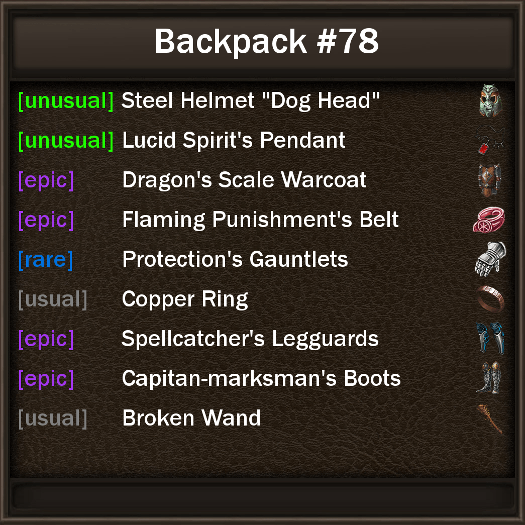 Backpack #78