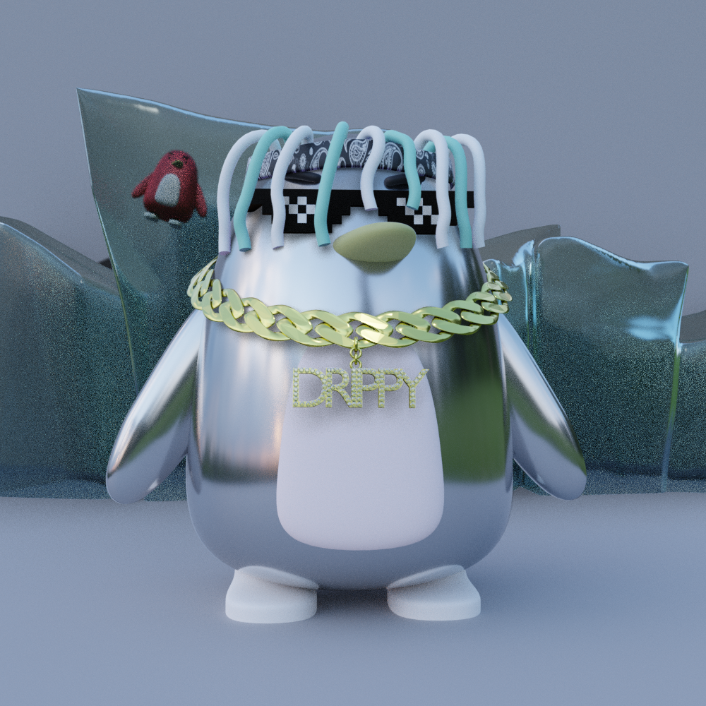 Drippy Penguins #6032