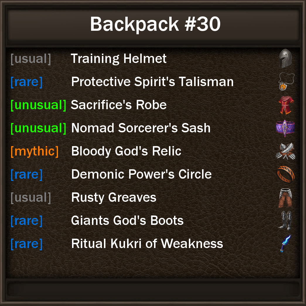 Backpack #30