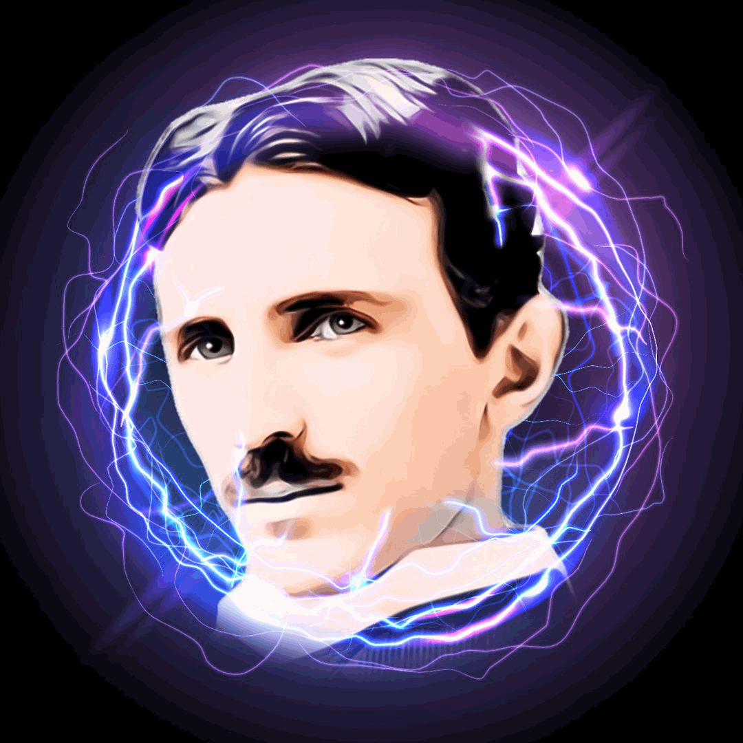 Neon Nikola Tesla