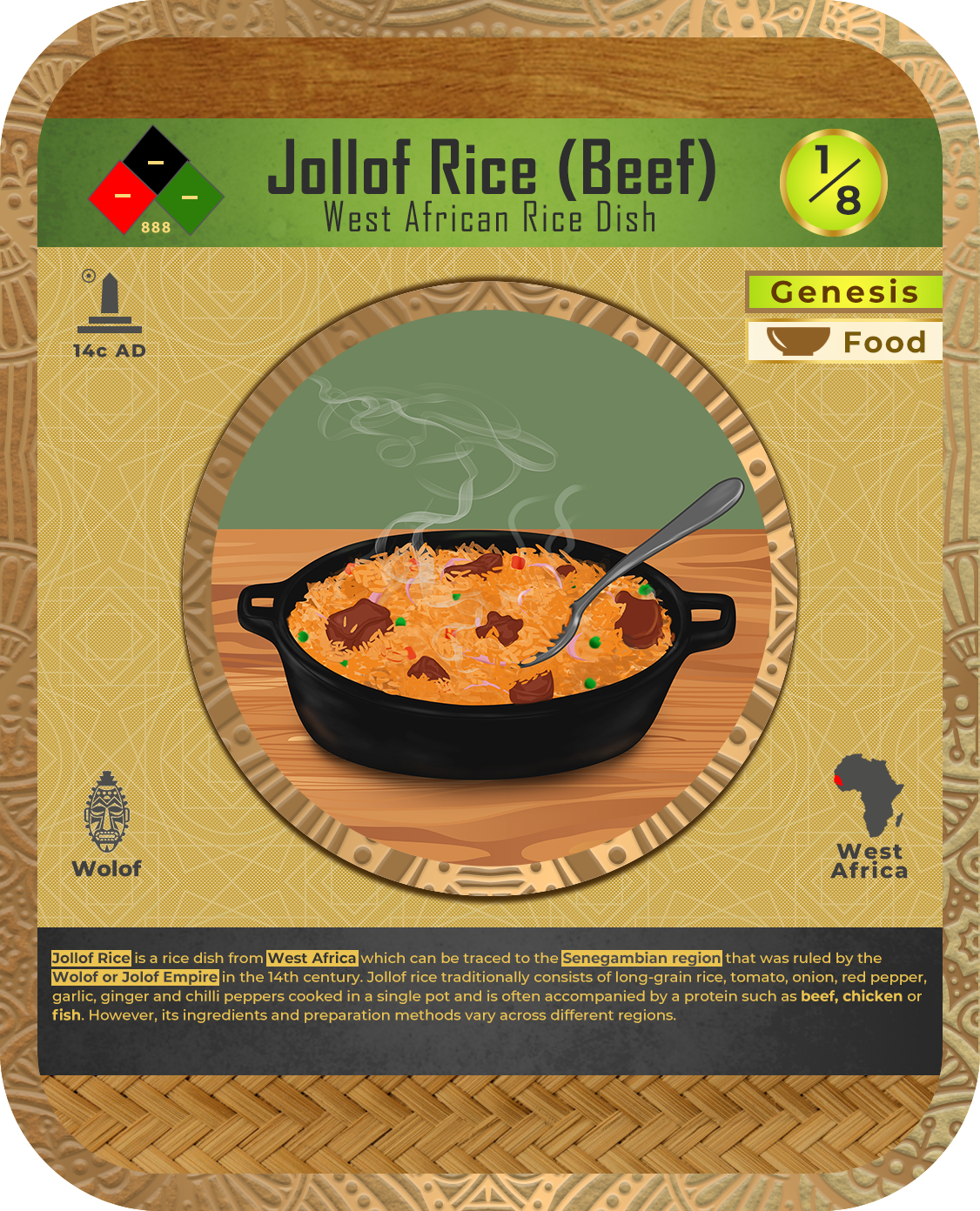 Jollof Rice (Beef)
