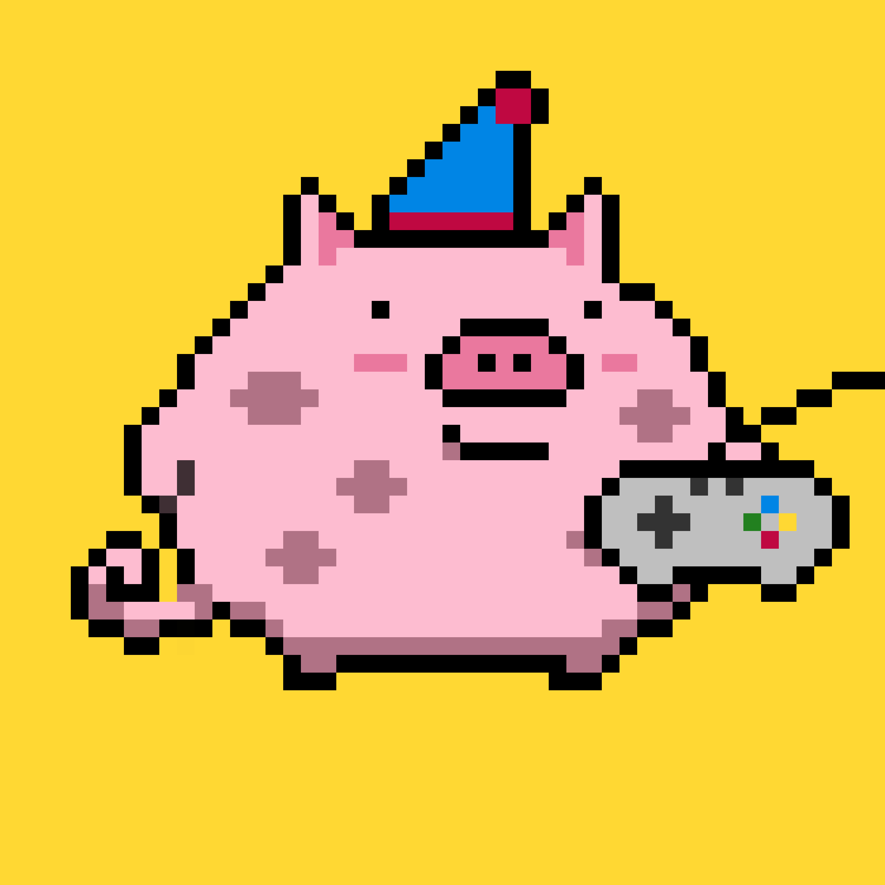 Pixel Pigs #1244