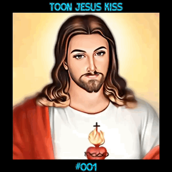 Toon Jesus Kiss 💋