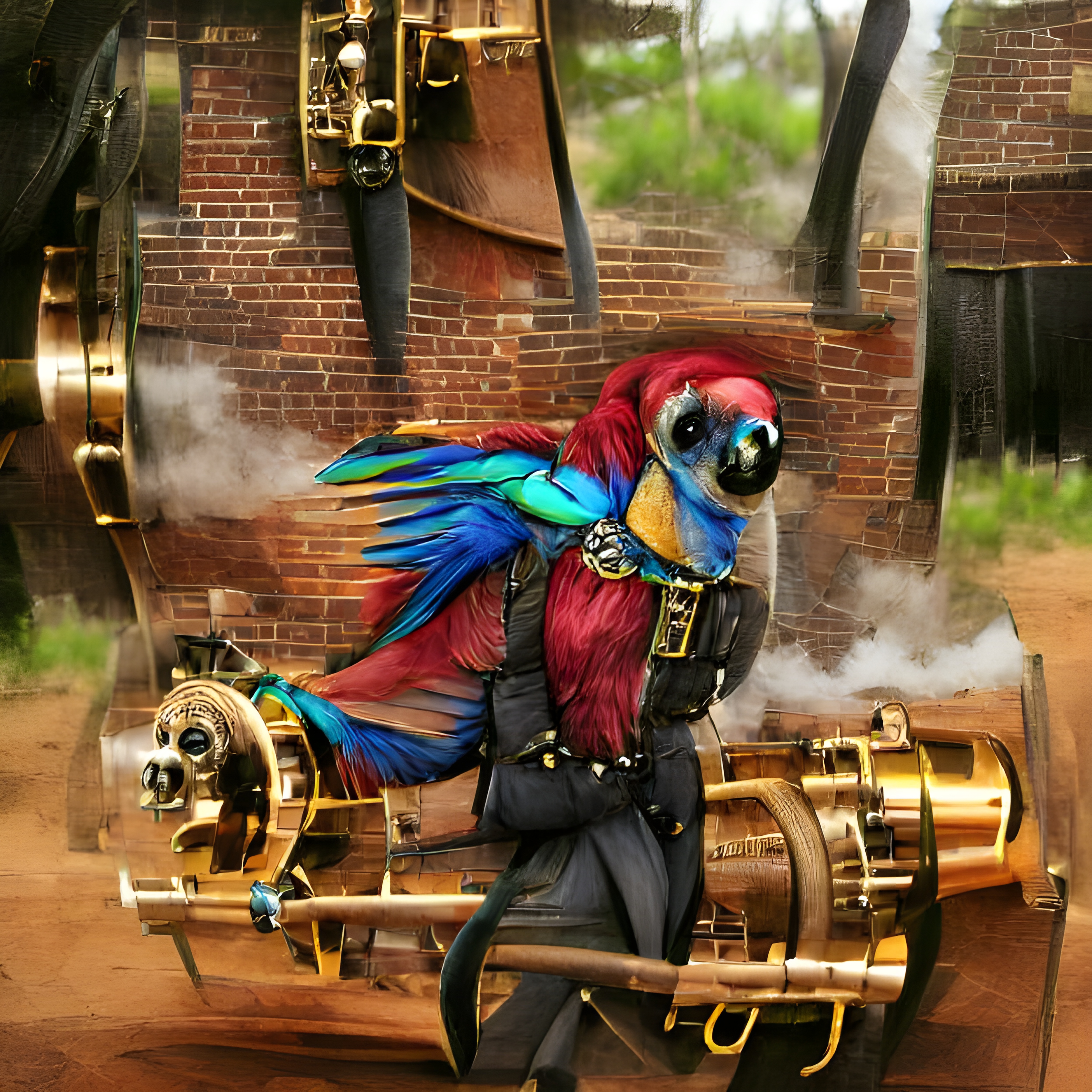 The Gentle Macaw 