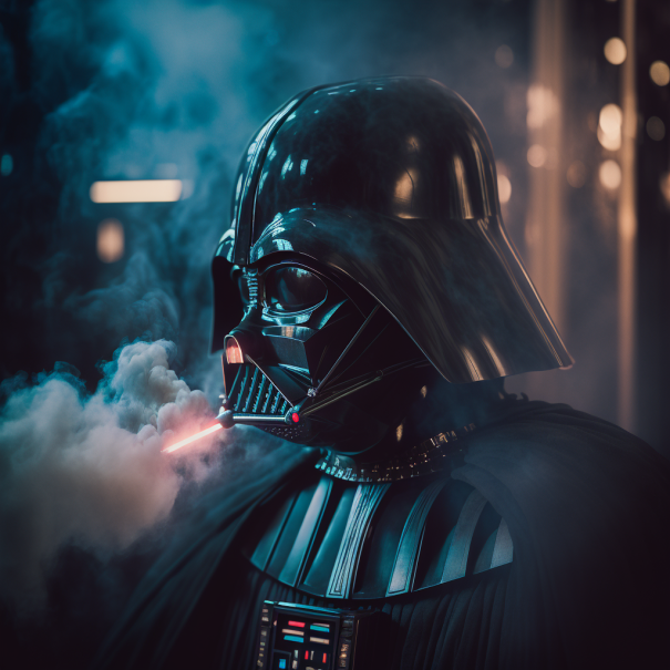 Darth Vader Smoking