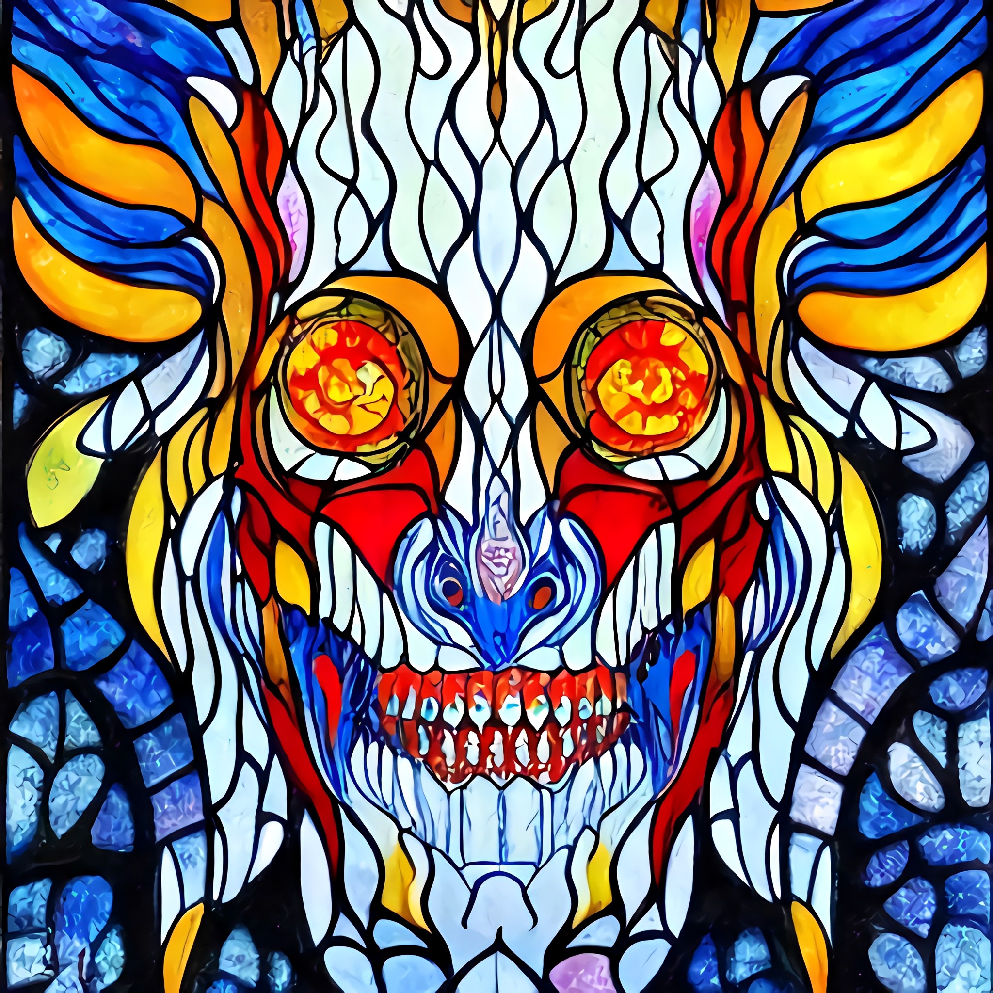 Corrupt stained glass #4