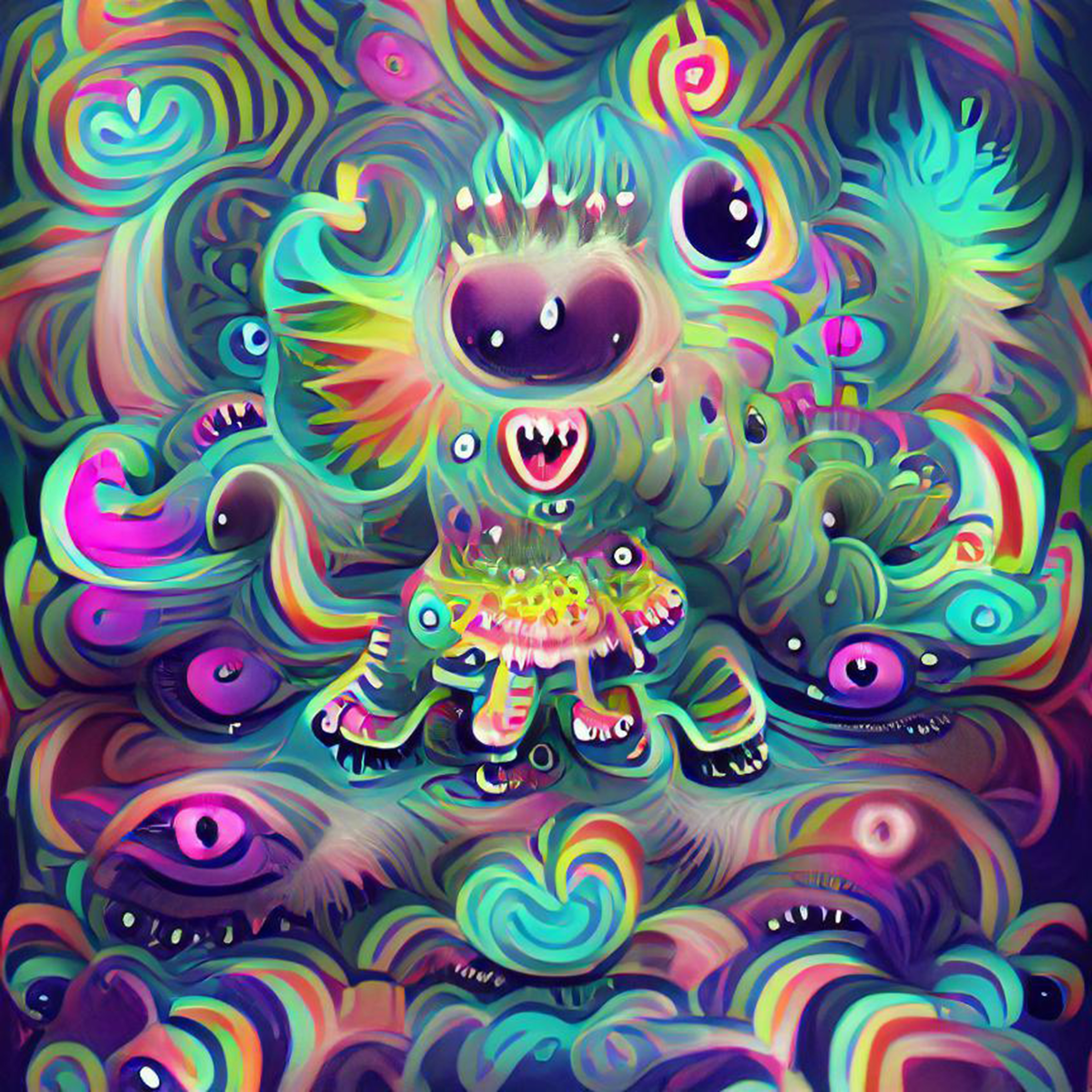 Psychedelic Creatures #75