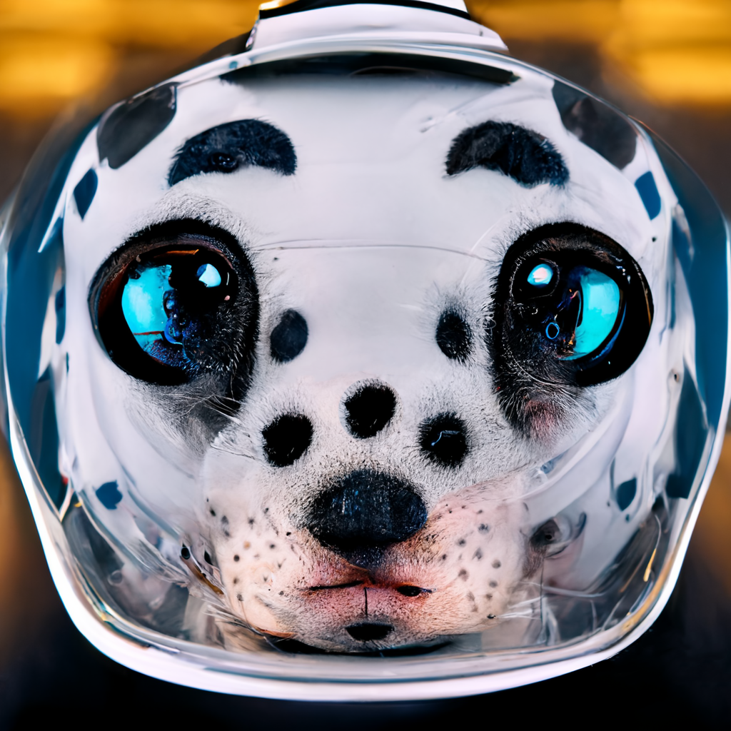Dalmatian Astronaut