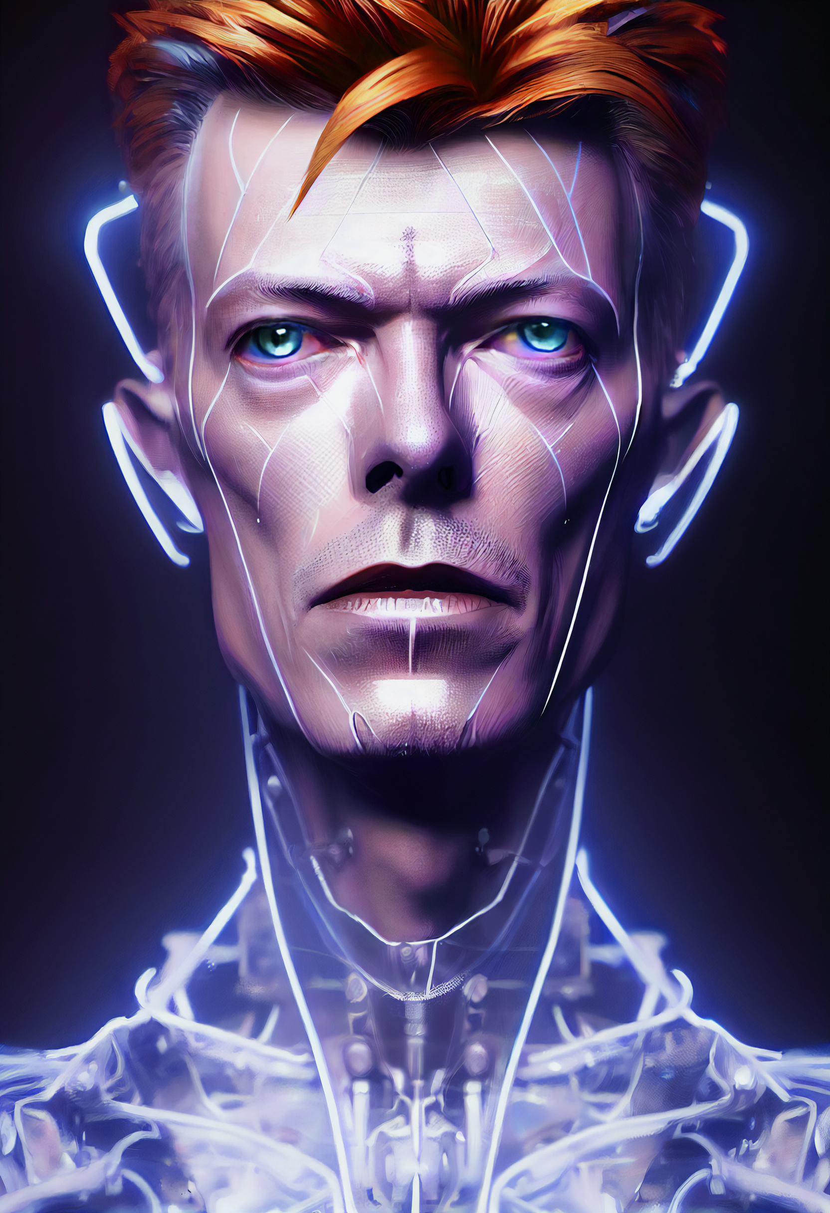 David Bowie Cyborg #20