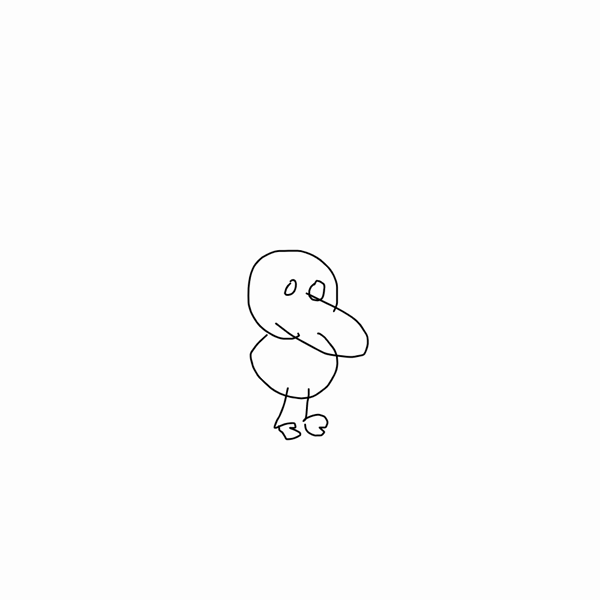 Ai Drawing Duck