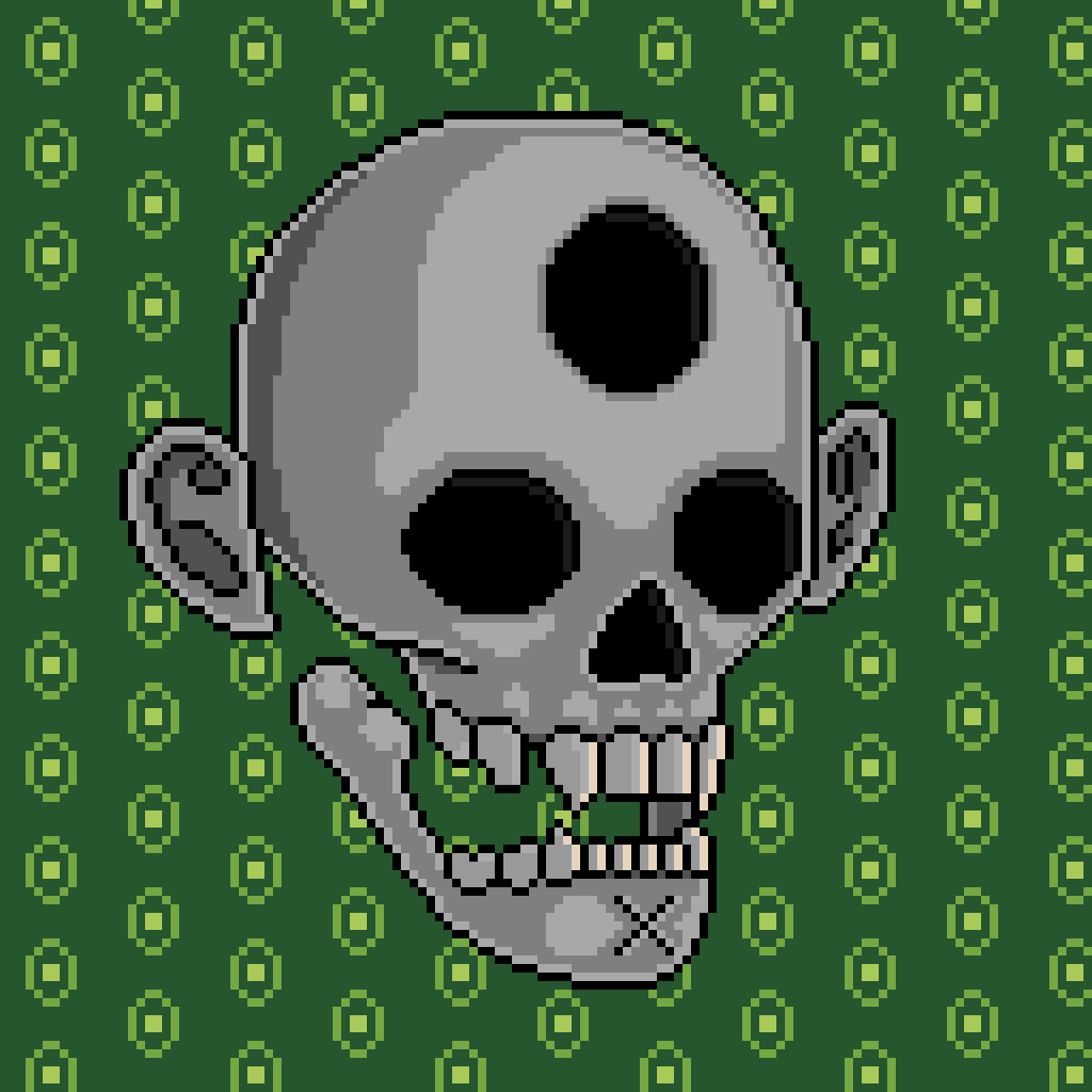 Waxo Skull #206