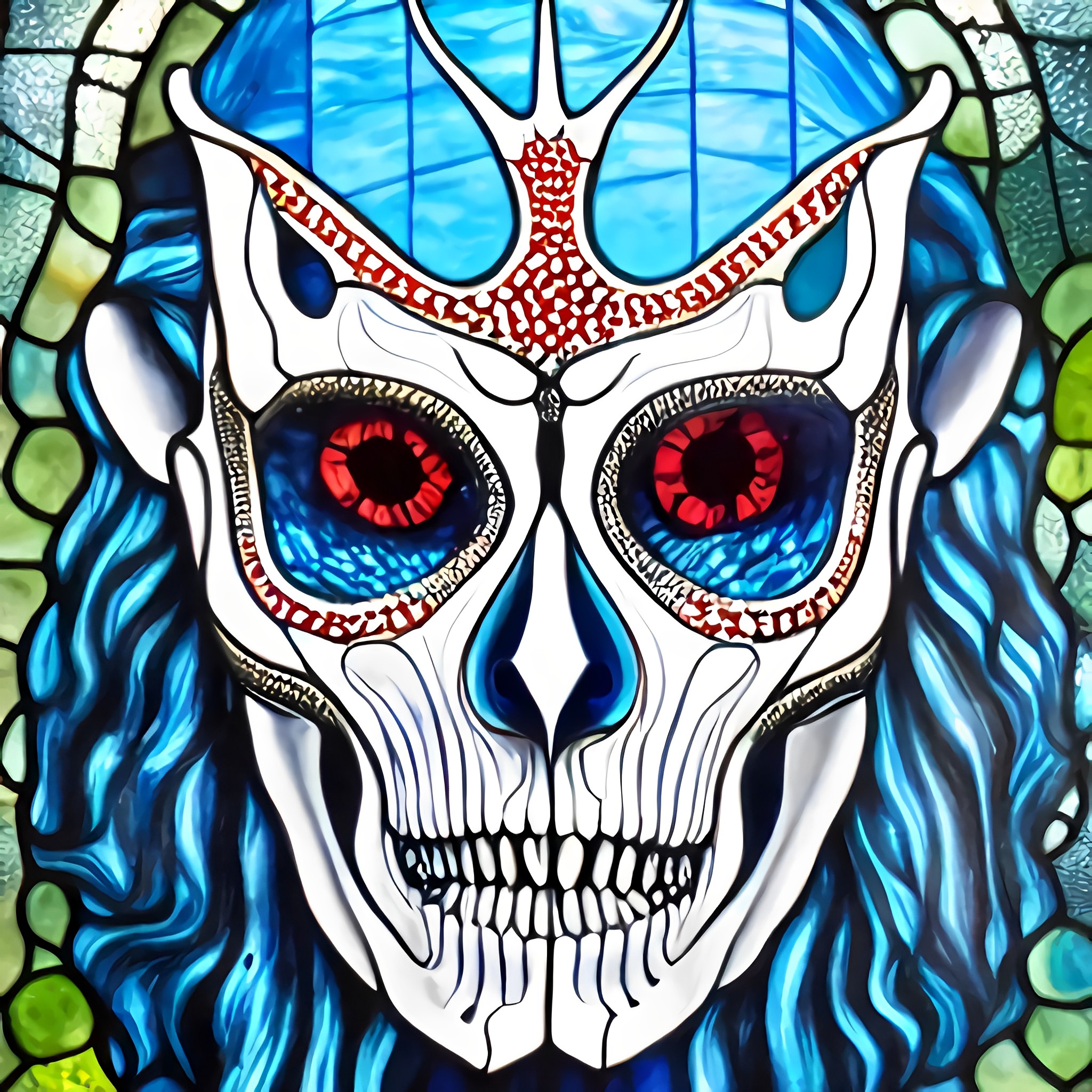 Corrupt stained glass #3