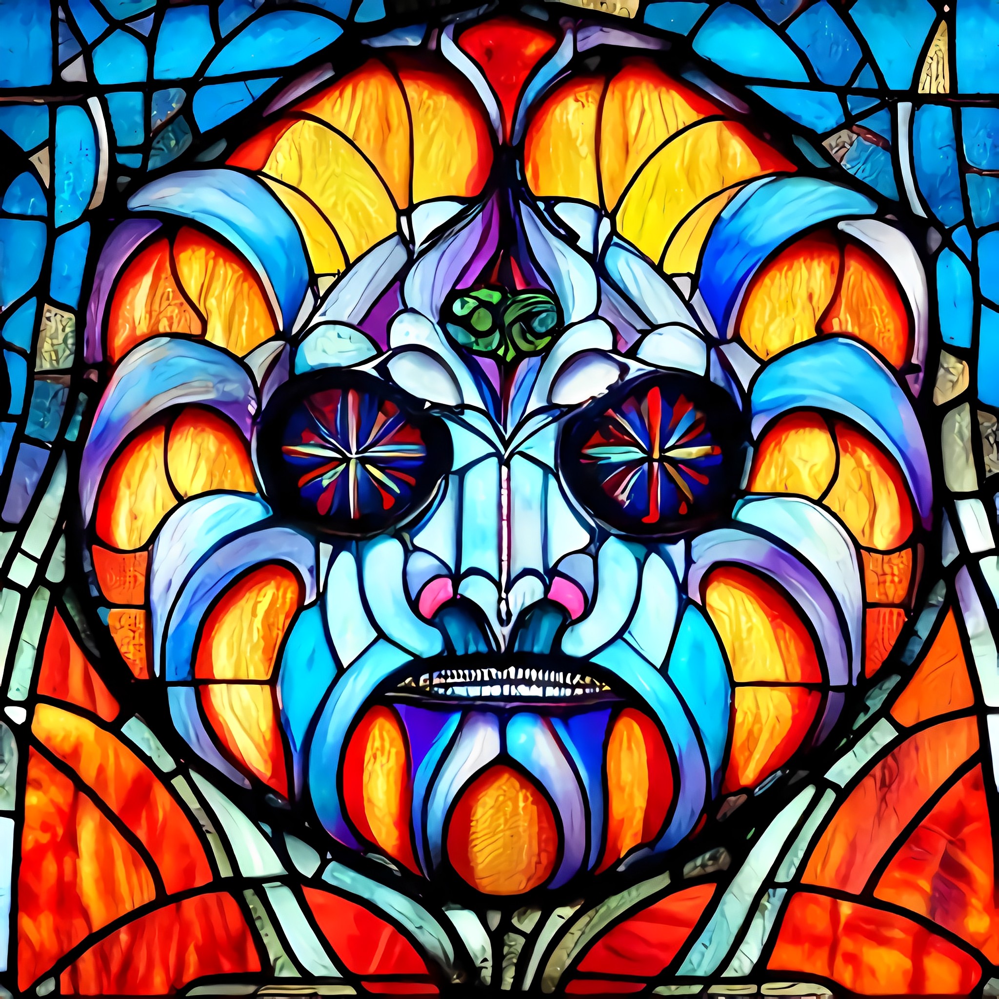 Corrupt stained glass #19