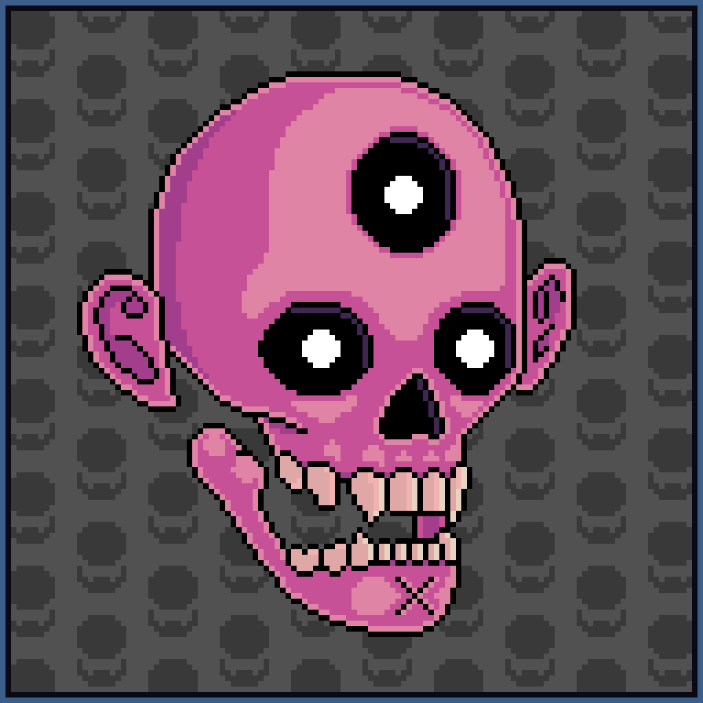 Waxo Skull #416