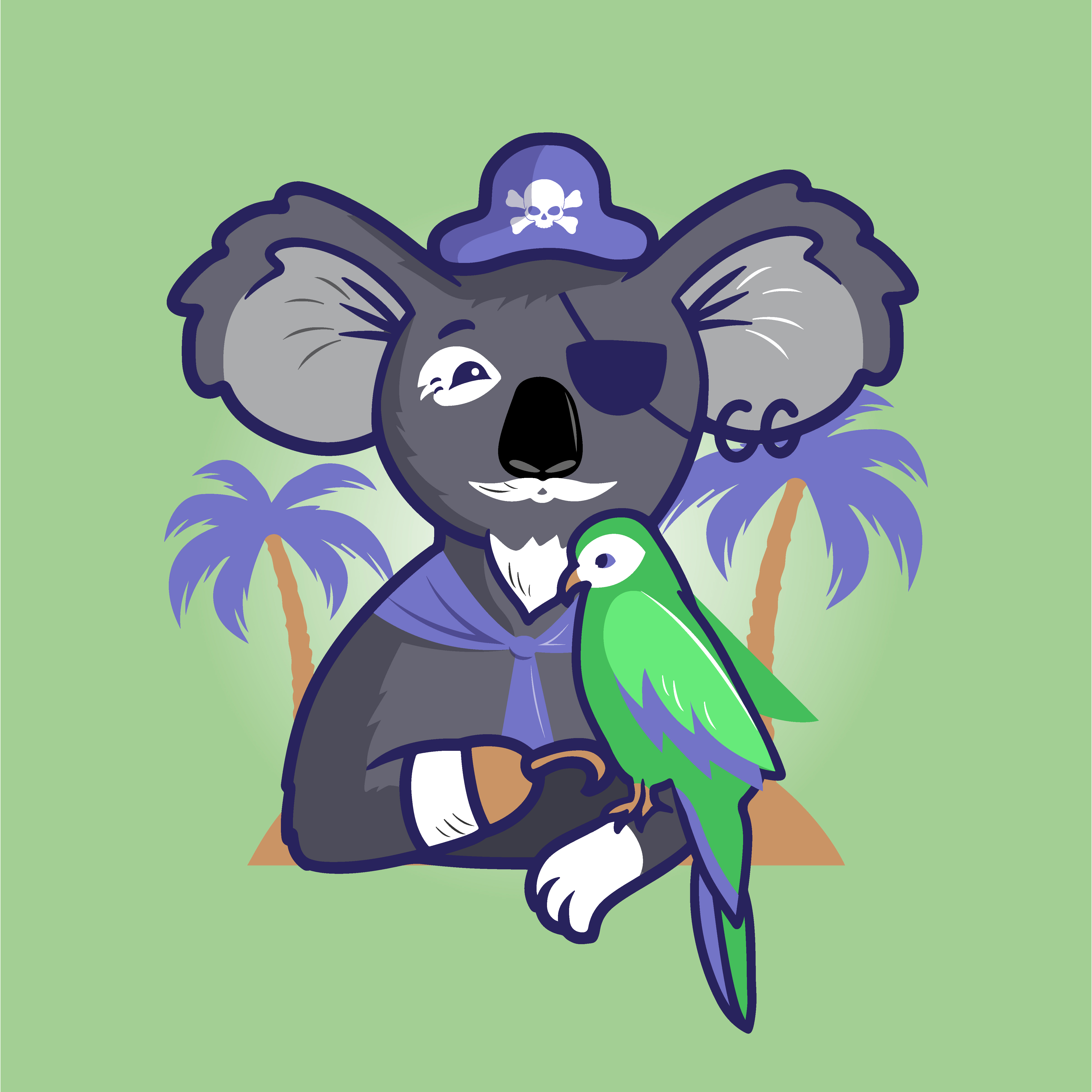 Koala pirate