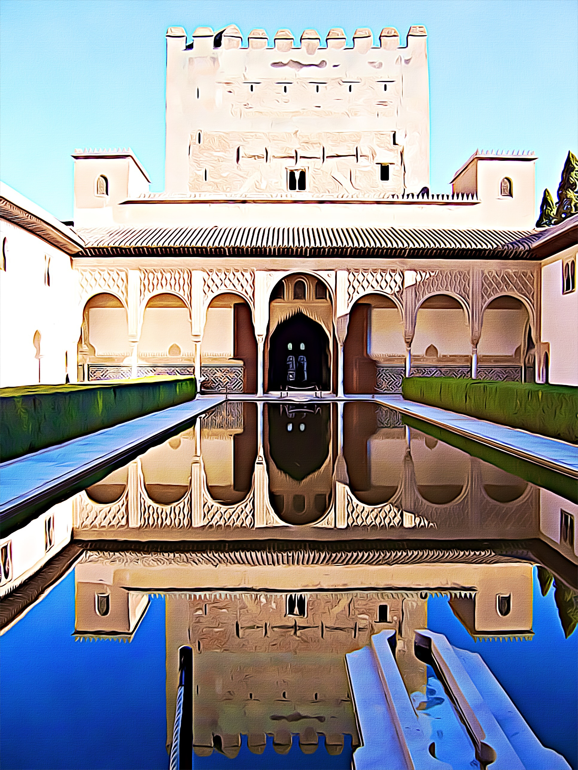 Pool of the Alhambra