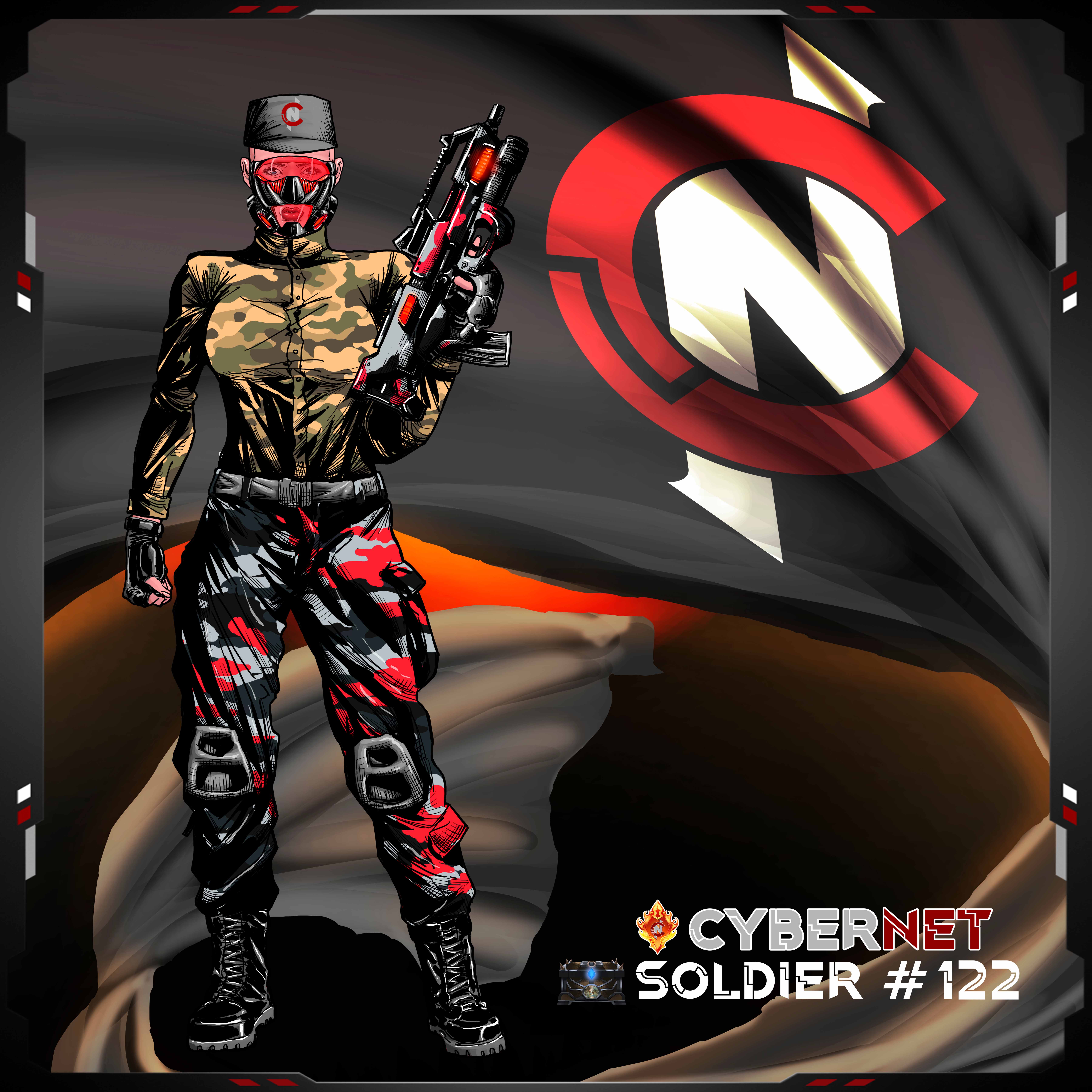 CN RF Soldier #122
