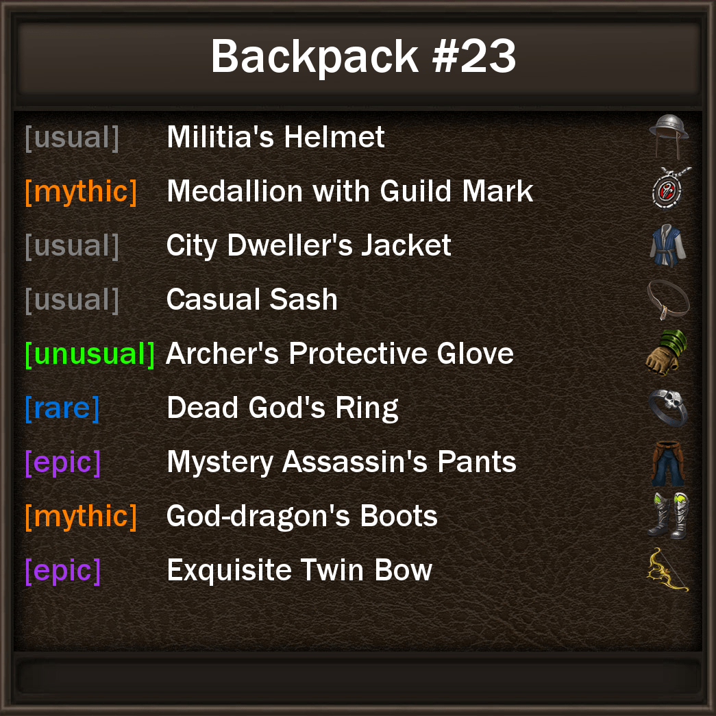 Backpack #23