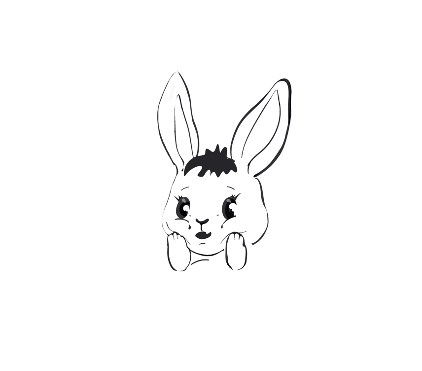 Sad Rabbit #0352
