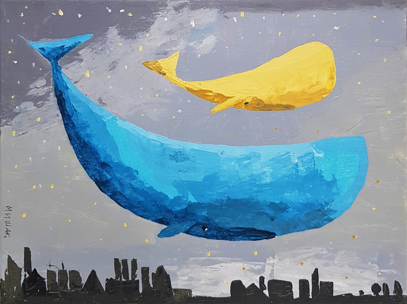 Whales Over The City
