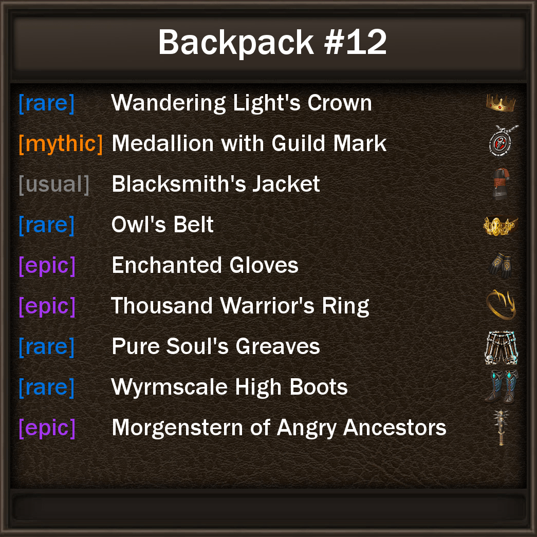 Backpack #12