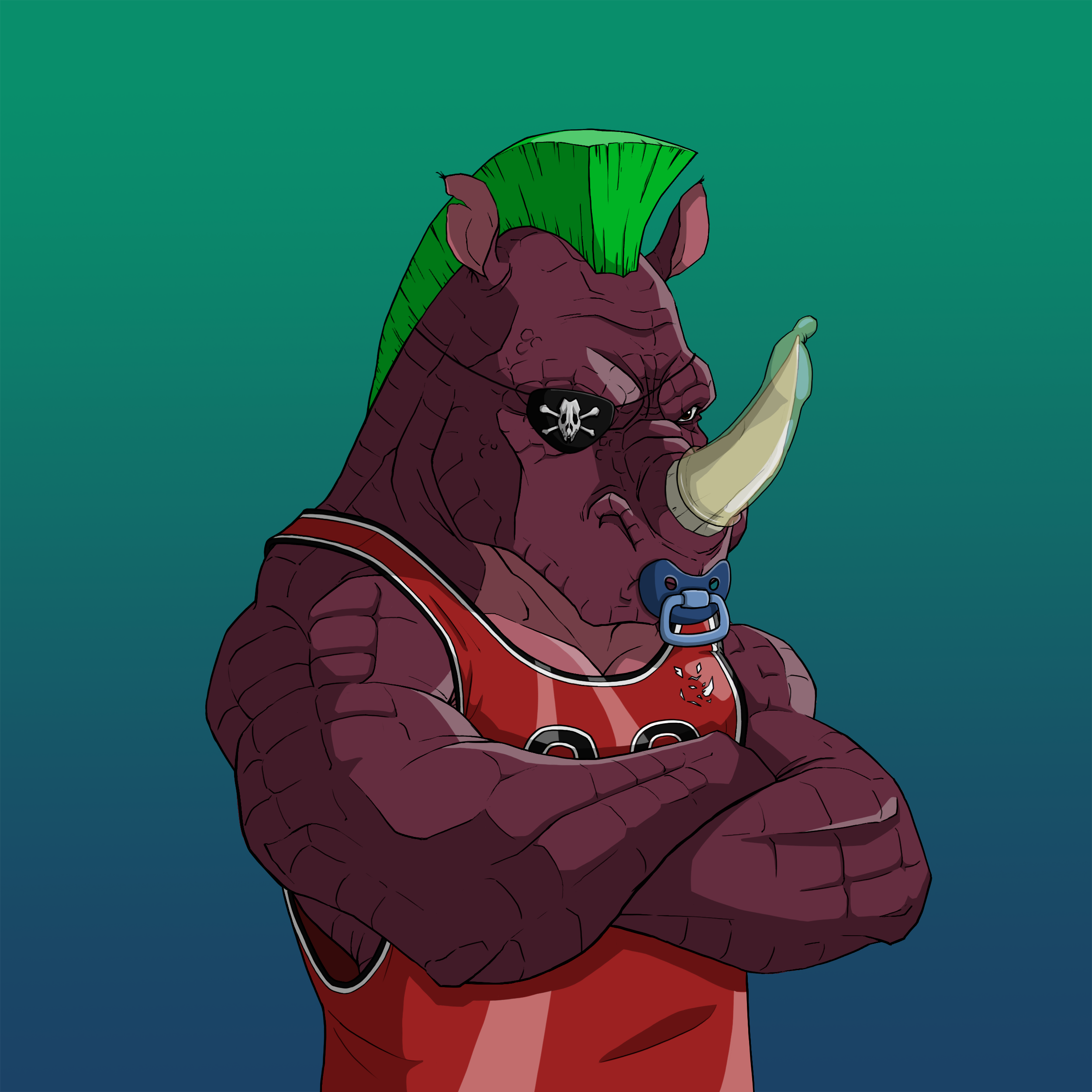 Rude Rhino #3772