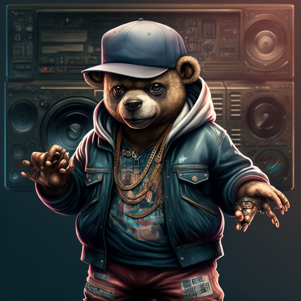 Hip Hop Bears Rare