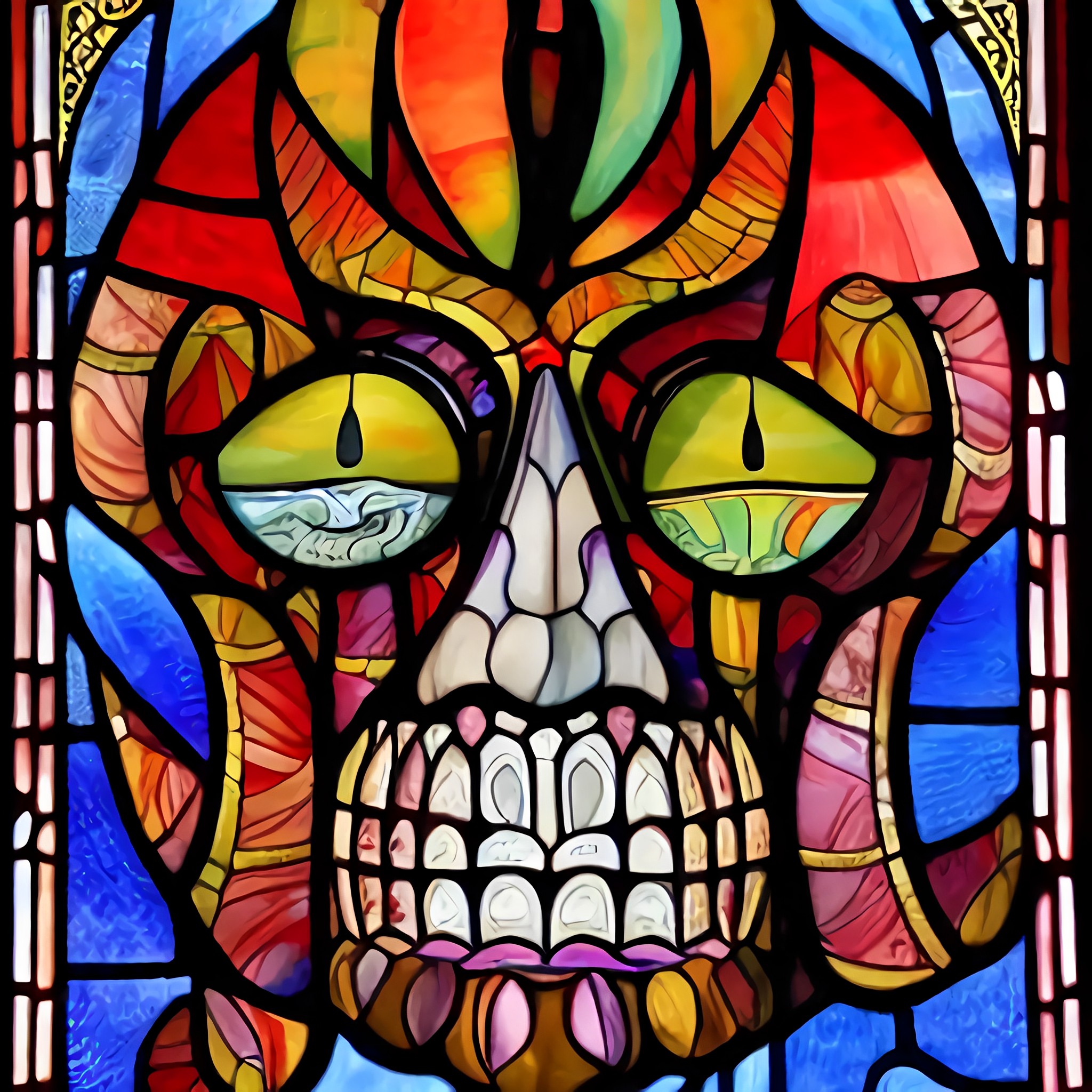 Corrupt stained glass #16