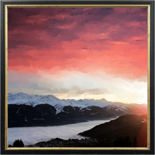 Alpine Sunset #0055