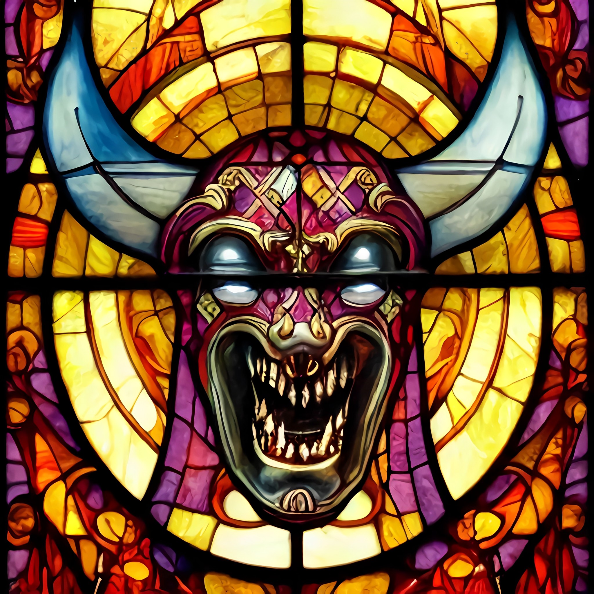 Corrupt stained glass #15