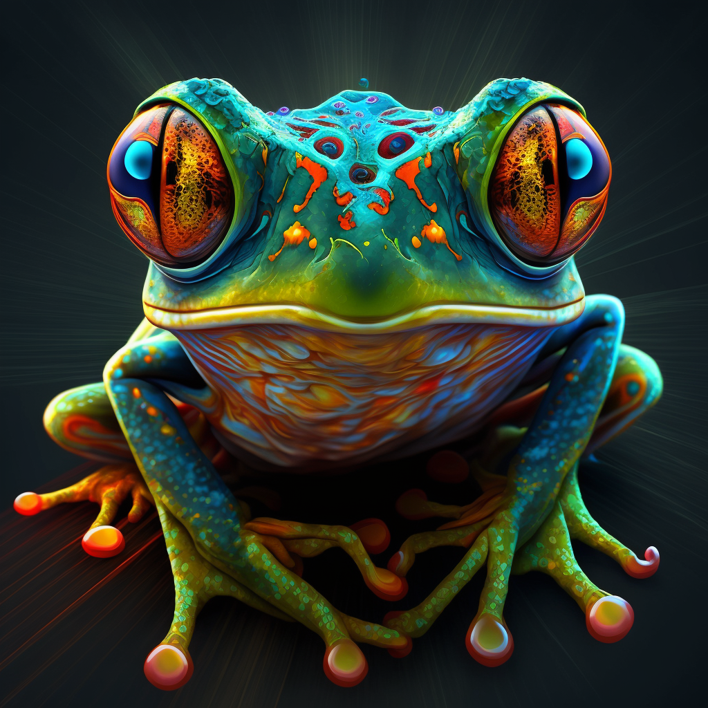 Trippy Frog #4