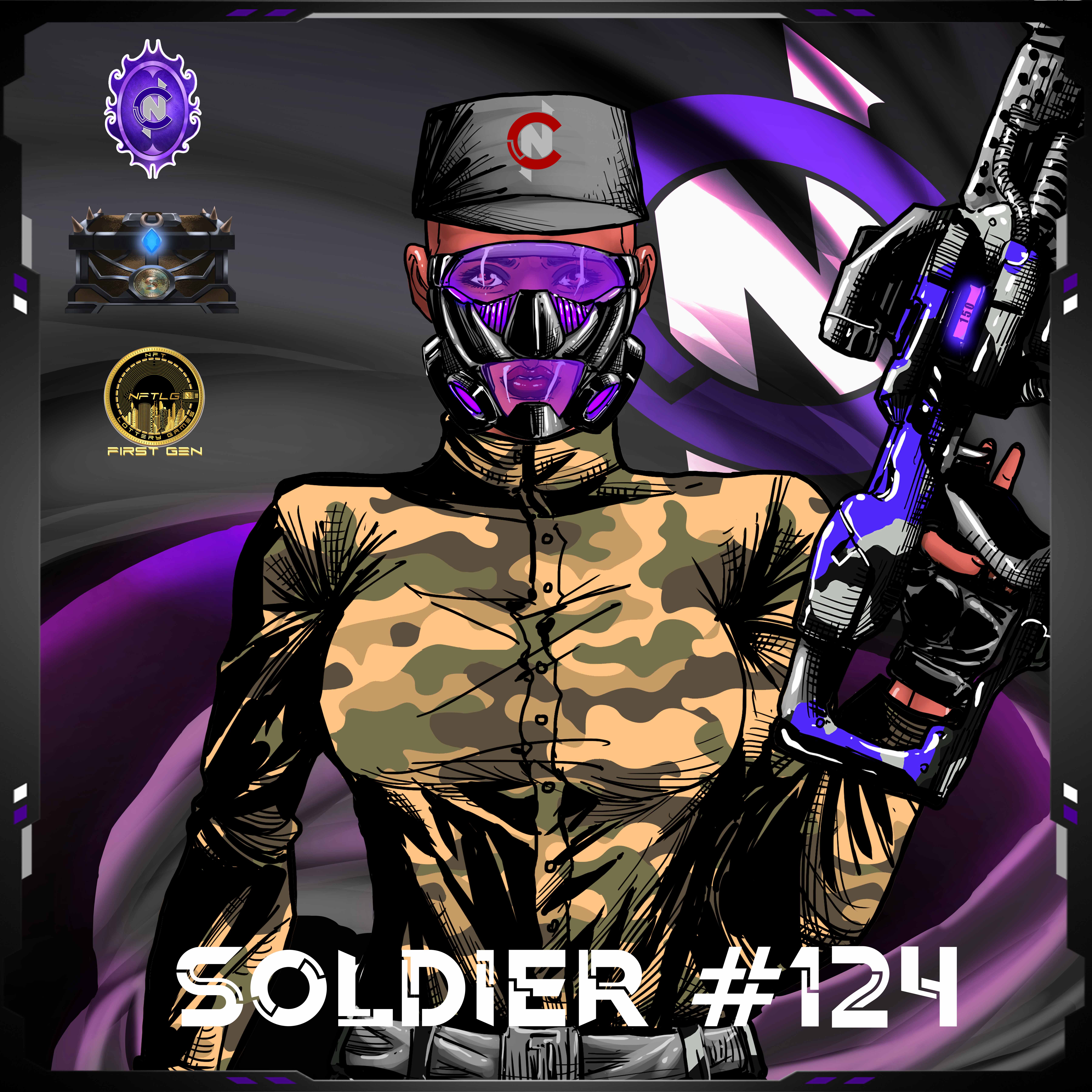 CN PF Rare Avatar Soldier #124