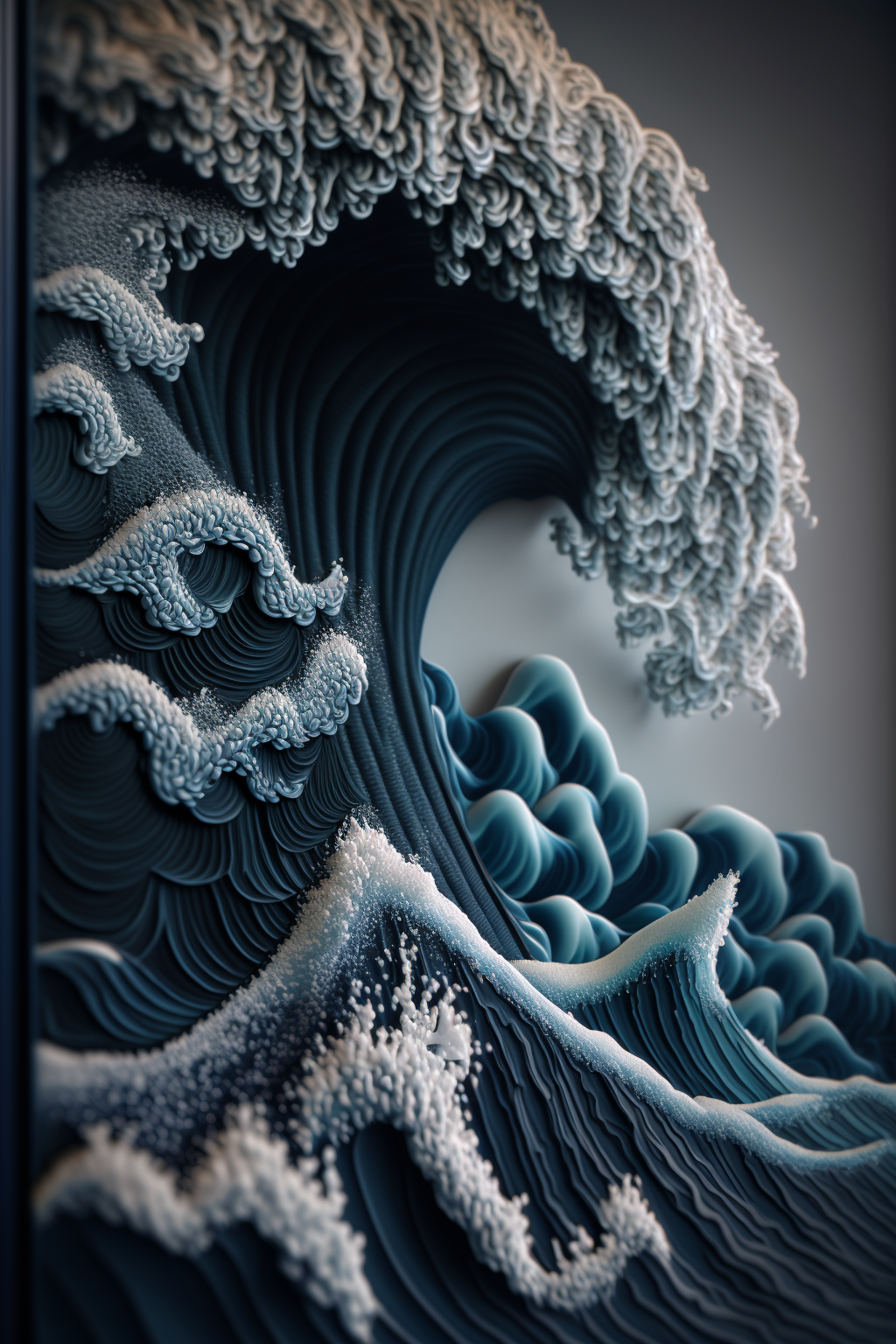 The Great Knitted Wave
