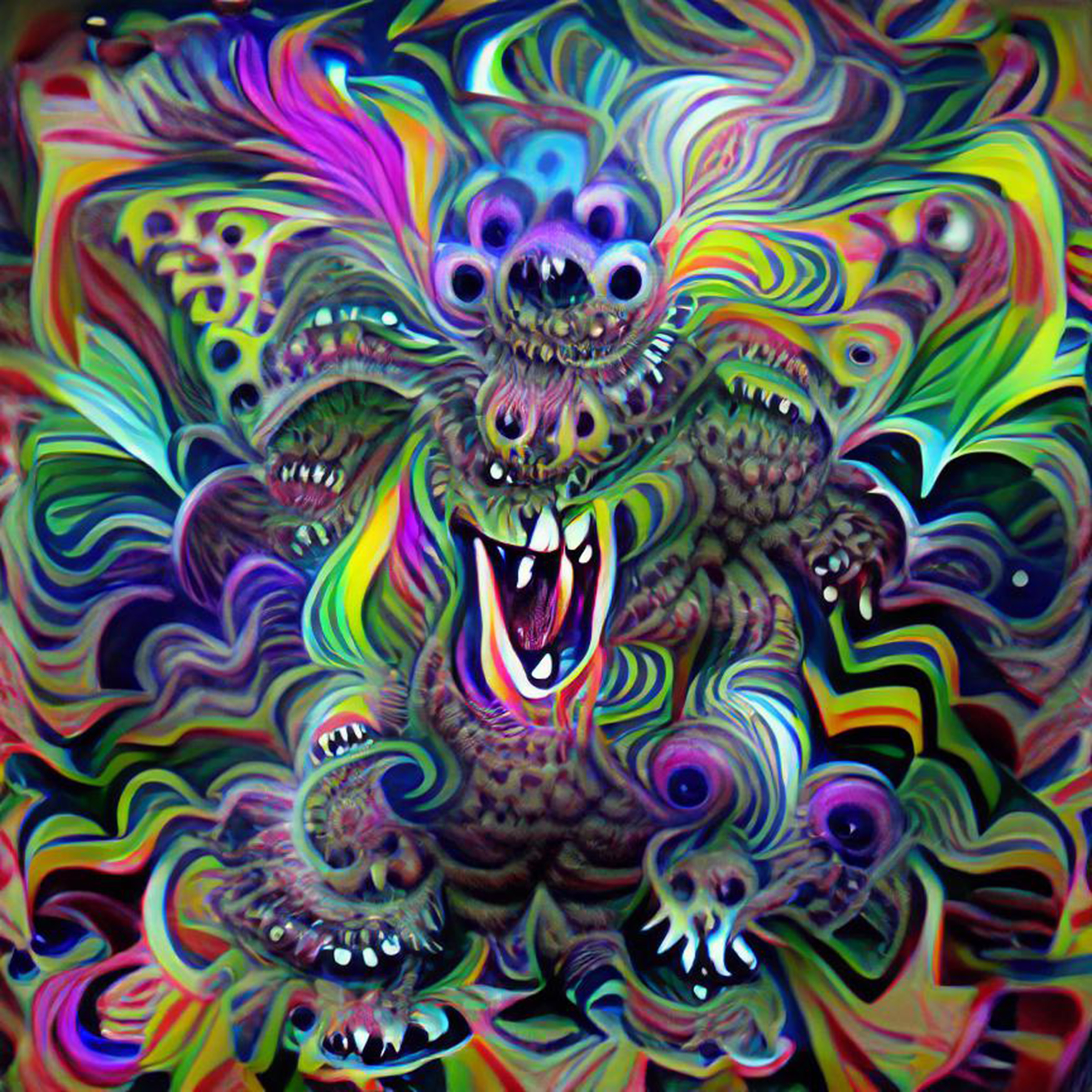 Psychedelic Creatures #131