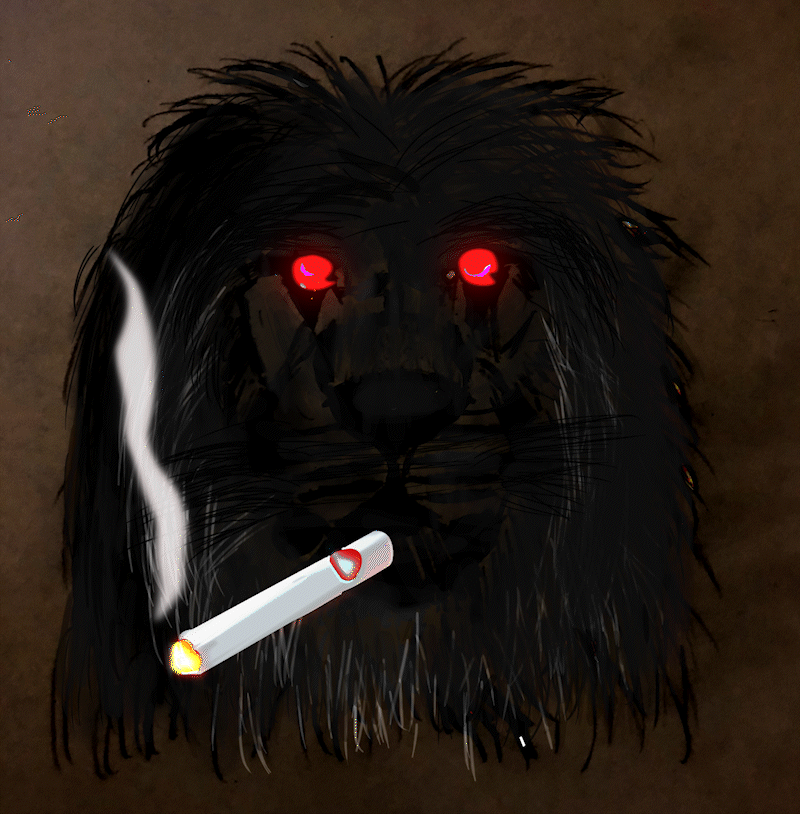 Black Lion Smoking