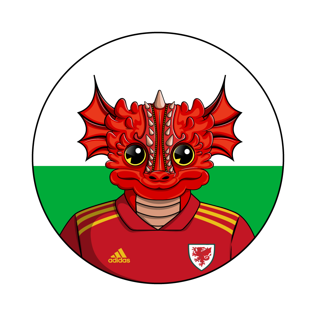Wales-The Red Dragon Symbol
