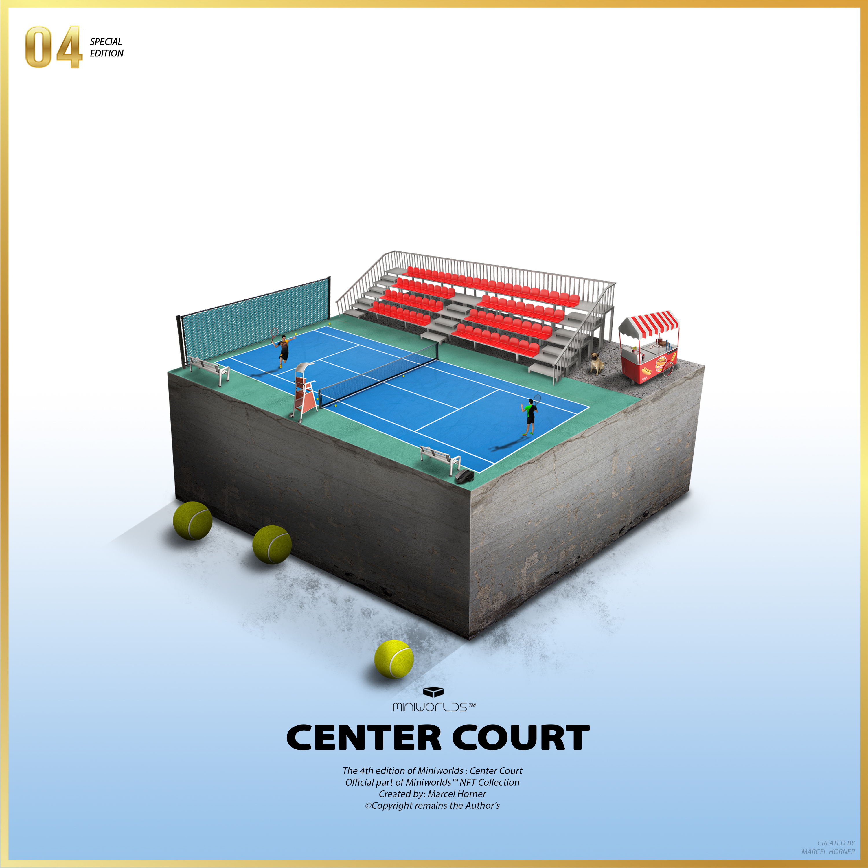 Miniworlds: Center Court #04
