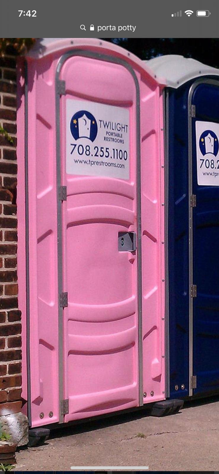 Pink Portable Potty