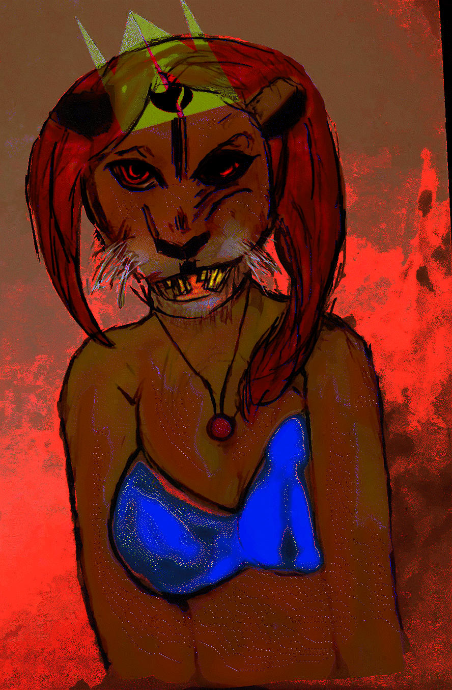 Lioness Punk Queen