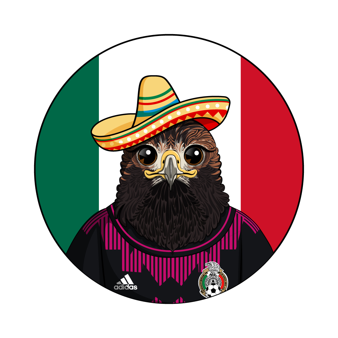 Mexico-The Gold Eagle Symbol