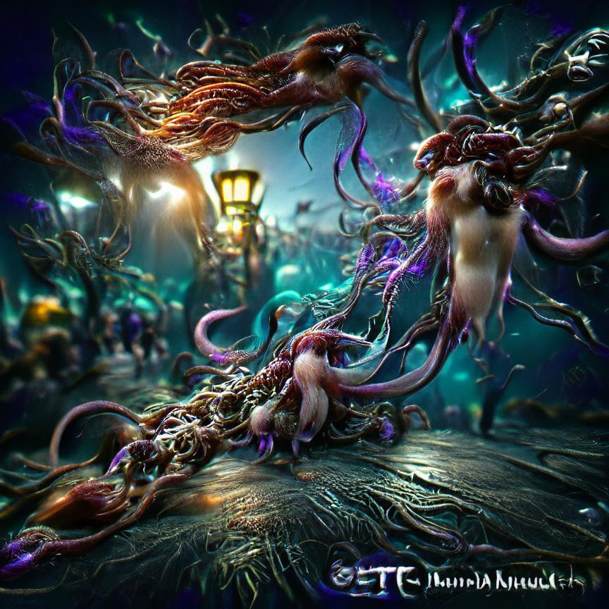 Alien Squid Battle